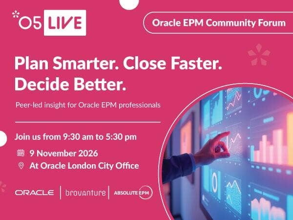 O5Live Oracle EPM Community