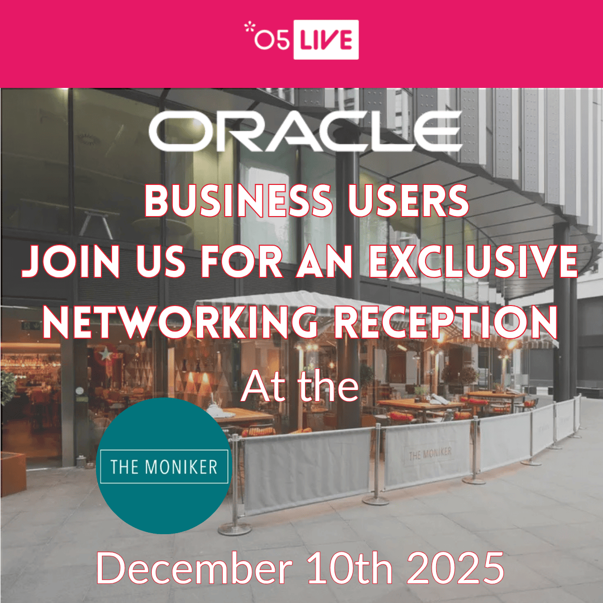 Oracle Community Events O5Live Community Event